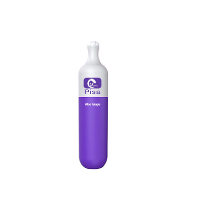 زجاجة MTL مزدوجة اللون على شكل بخار 2٪ نيكوتين على شكل زجاجة حقن بلاستيك بخار 3000 نفث